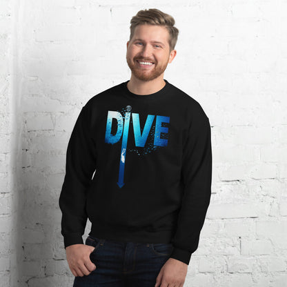 Sweat MacJos DIVE Flèche - plongée dans le bleu