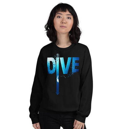 Sweat MacJos DIVE Flèche - plongée dans le bleu