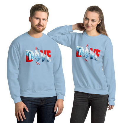 Sweatshirt unisexe plongée sous marine DIVE Alpha MacJos
