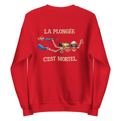 T-shirt manche longue Halloween plongée MacJos – La plongée, c’est mortel