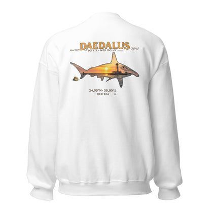 Sweat Unisexe MacJos Daedalus Reef – Requin marteau & phare