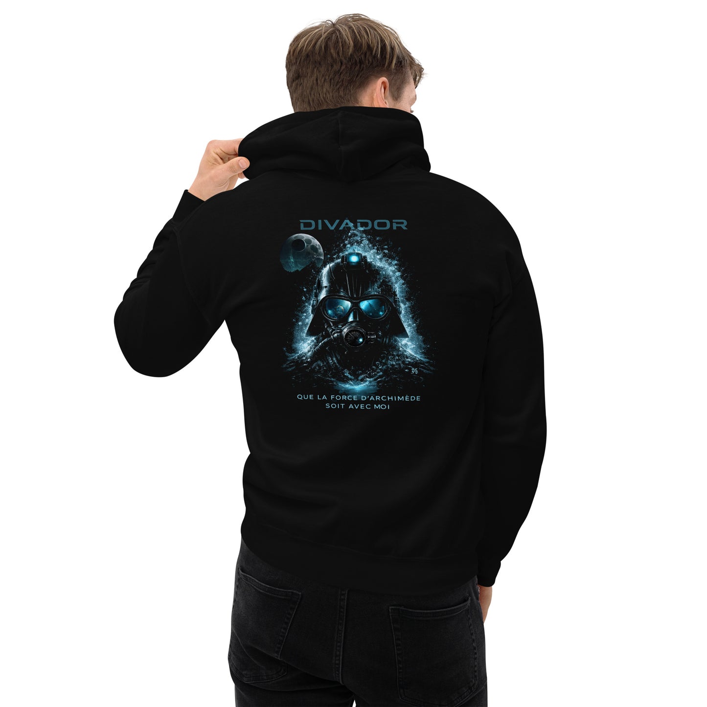 Sweat à capuche plongée Dark Diver DivaDor MacJos