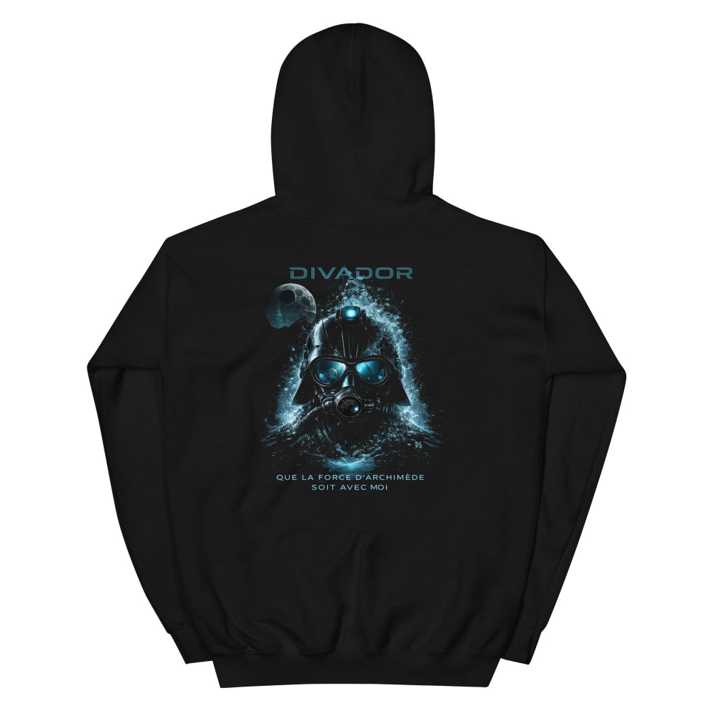 Sweat à capuche plongée Dark Diver DivaDor MacJos