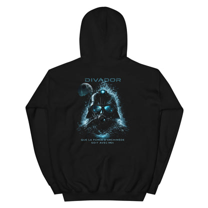 Sweat à capuche plongée Dark Diver DivaDor MacJos