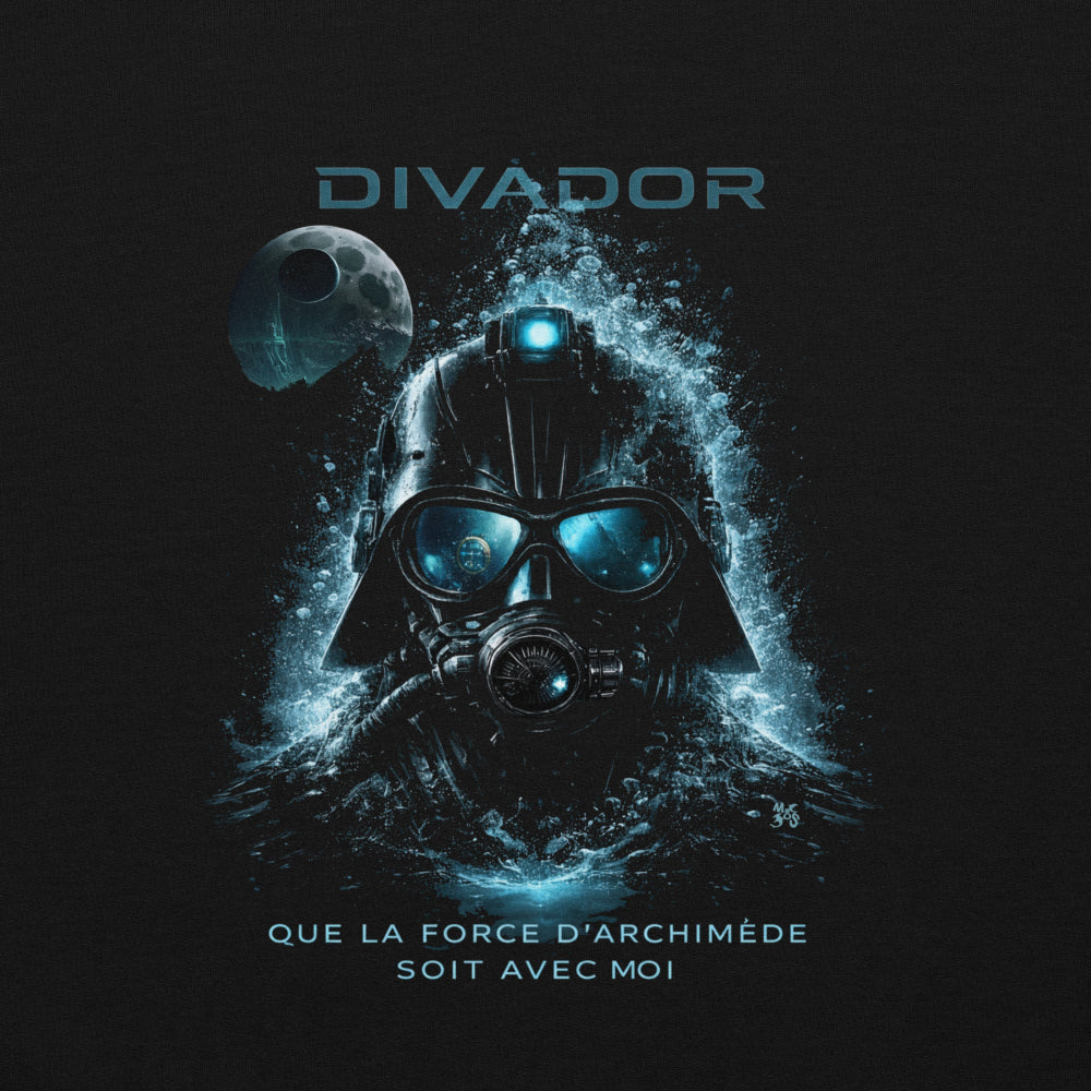 Sweat à capuche plongée Dark Diver DivaDor MacJos