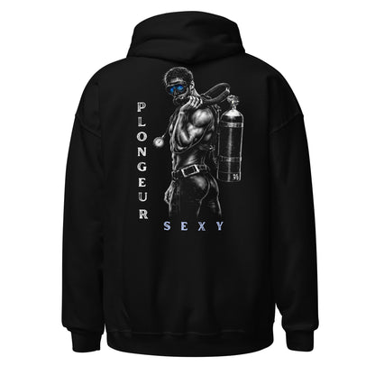 Sweat à capuche plongée MacJos Sexy plongeur