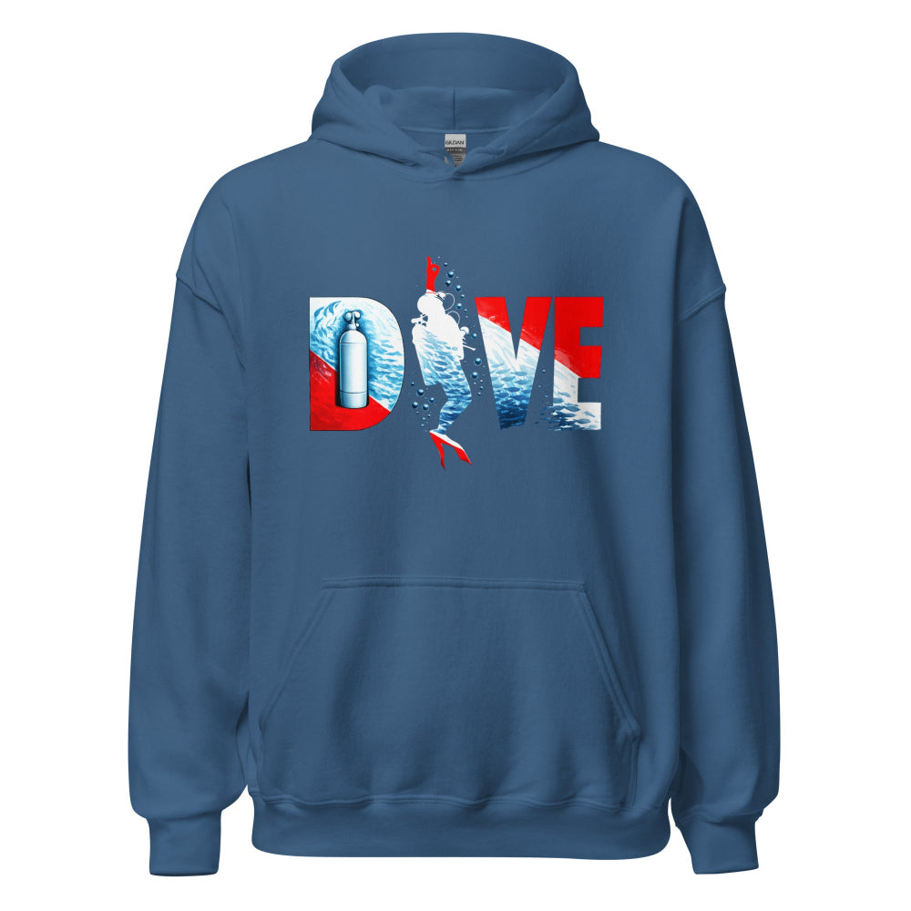 Sweat  à capuche plongée sous marine DIVE Alpha MacJos