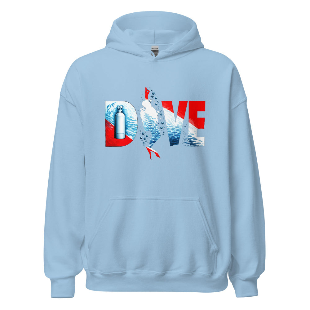 Sweat  à capuche plongée sous marine DIVE Alpha MacJos