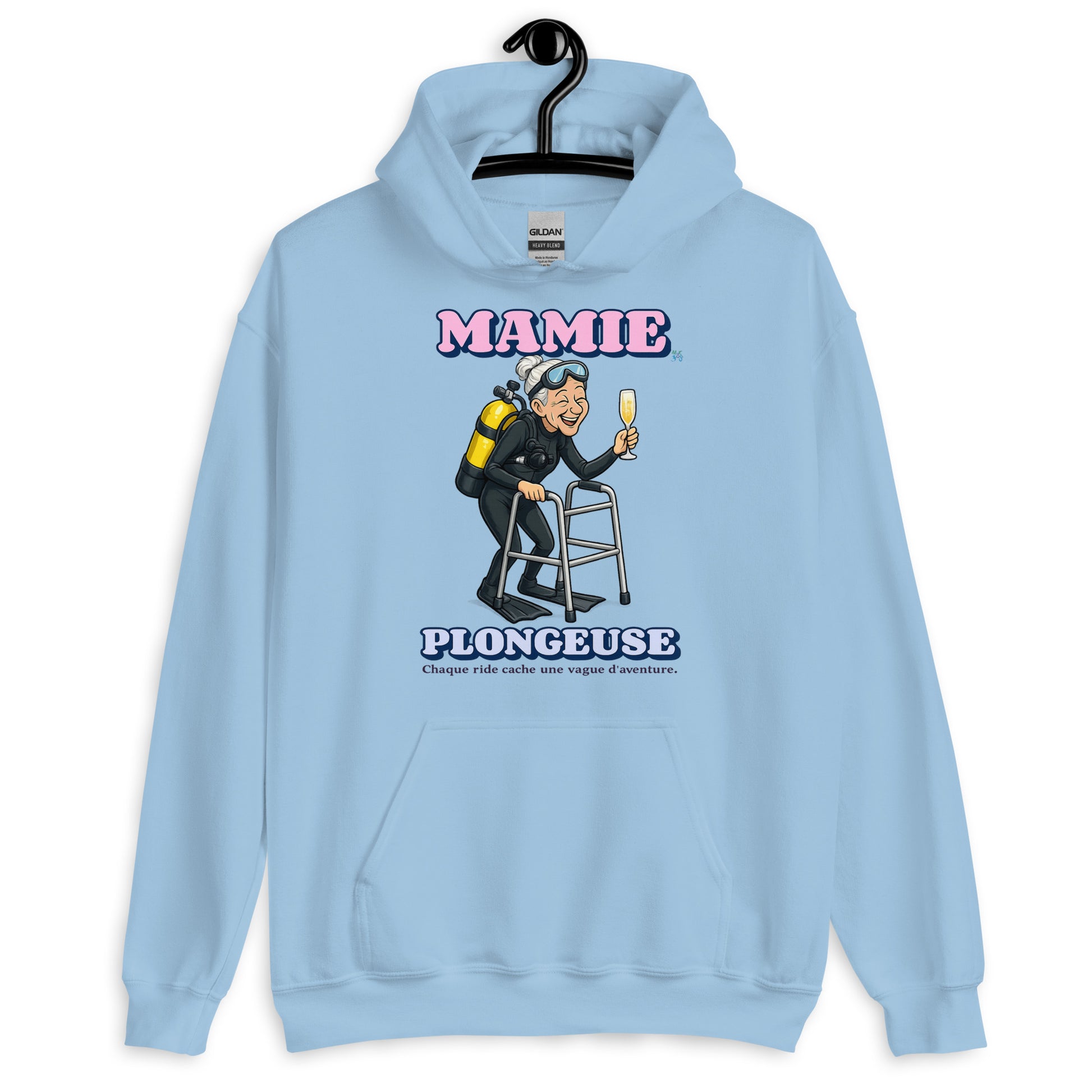 Sweat à capuche MacJos Mamie Plongeuse