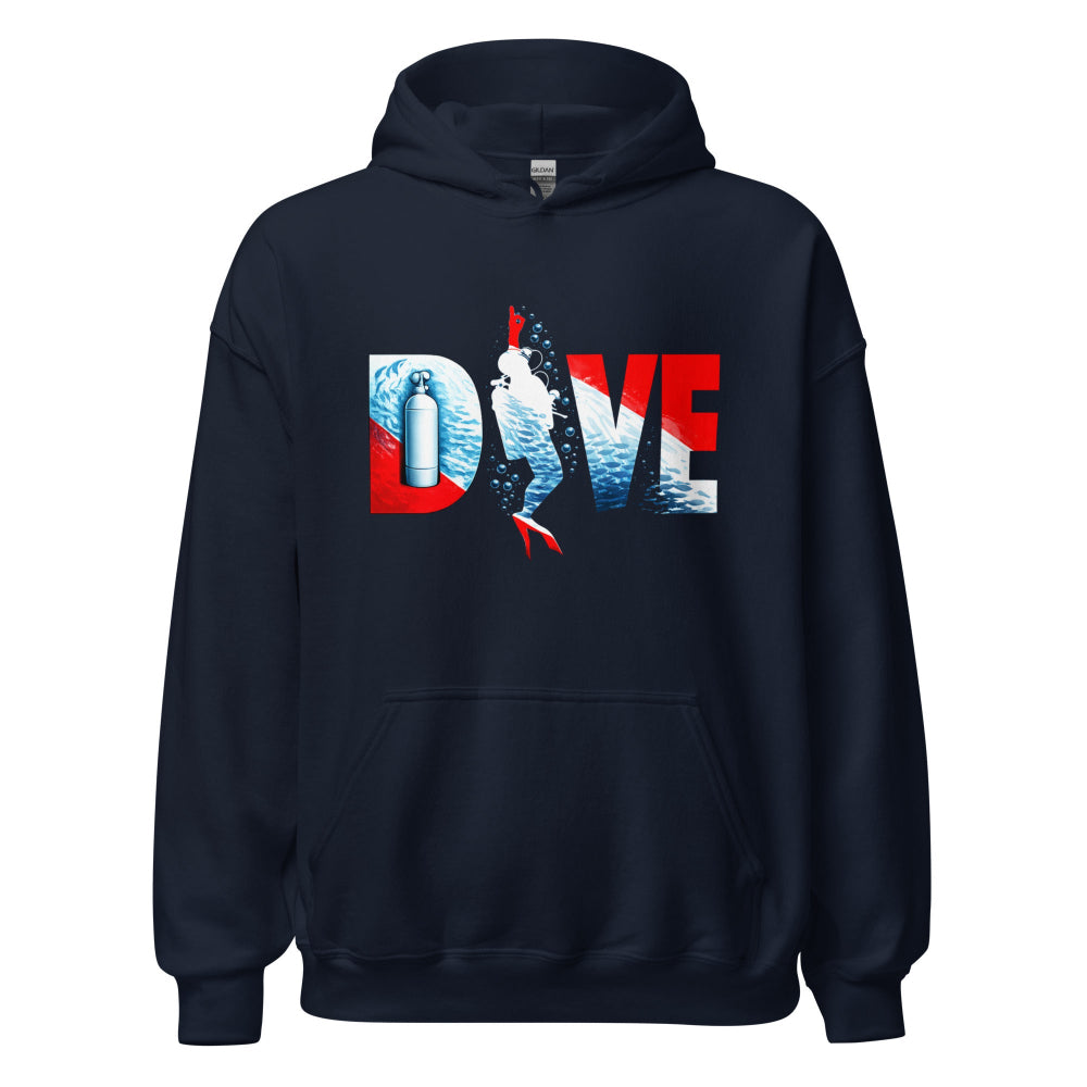 Sweat  à capuche plongée sous marine DIVE Alpha MacJos