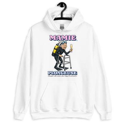 Sweat à capuche MacJos Mamie Plongeuse