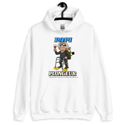Sweat à capuche MacJos Papi Plongeur 
