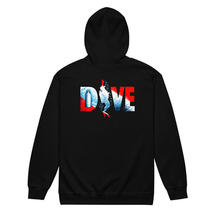 Sweat  à capuche zip plongée sous marine DIVE Alpha MacJos