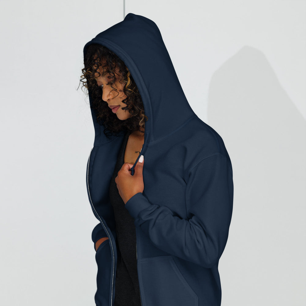 Sweat à capuche zip MacJos Panneau australien vintage Passage de Plongeur