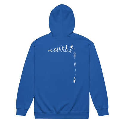 Sweat à capuche zip MacJos Évolution du plongeur