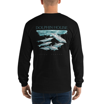 T-shirt à manches longues MacJos dauphins Mer Rouge