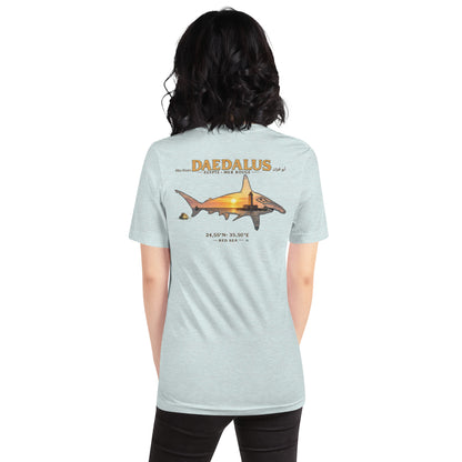 T-shirt plongee MacJos Daedalus-les requins marteau d’Egypte