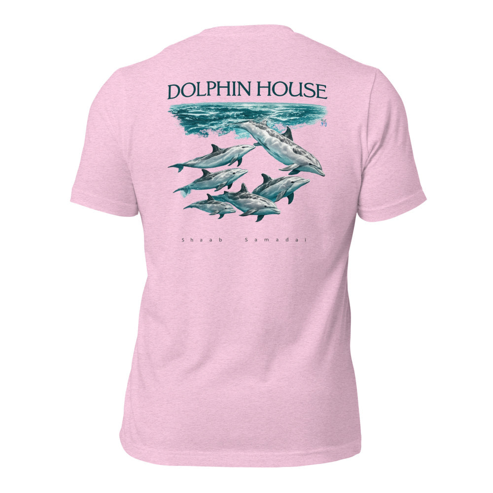 T-shirt unisexe MacJos dauphins Mer Rouge