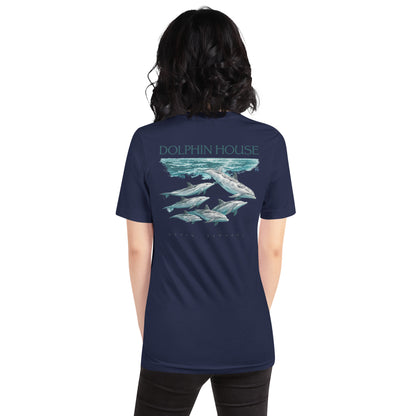 T-shirt unisexe MacJos dauphins Mer Rouge