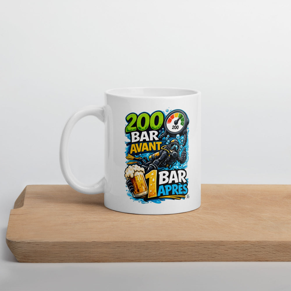 mug MacJos, 200 Bar Avant, 1 Bar Après : Le Débrief du Plongeur 