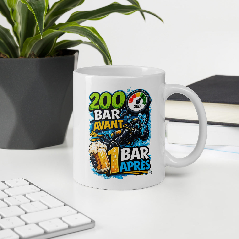 mug MacJos, 200 Bar Avant, 1 Bar Après : Le Débrief du Plongeur 