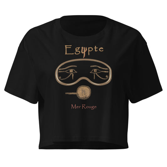 Crop Top MacJos plongée egypte antique – Masque egyptien Mer Rouge