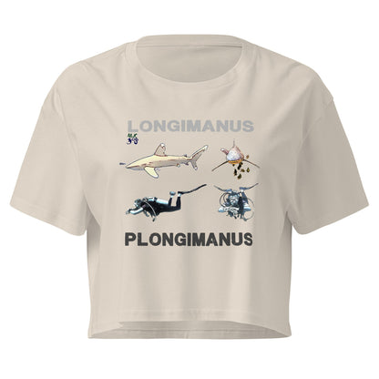 Crop top MacJos plongée Requin LONGIMANUS  PLONGIMANUS