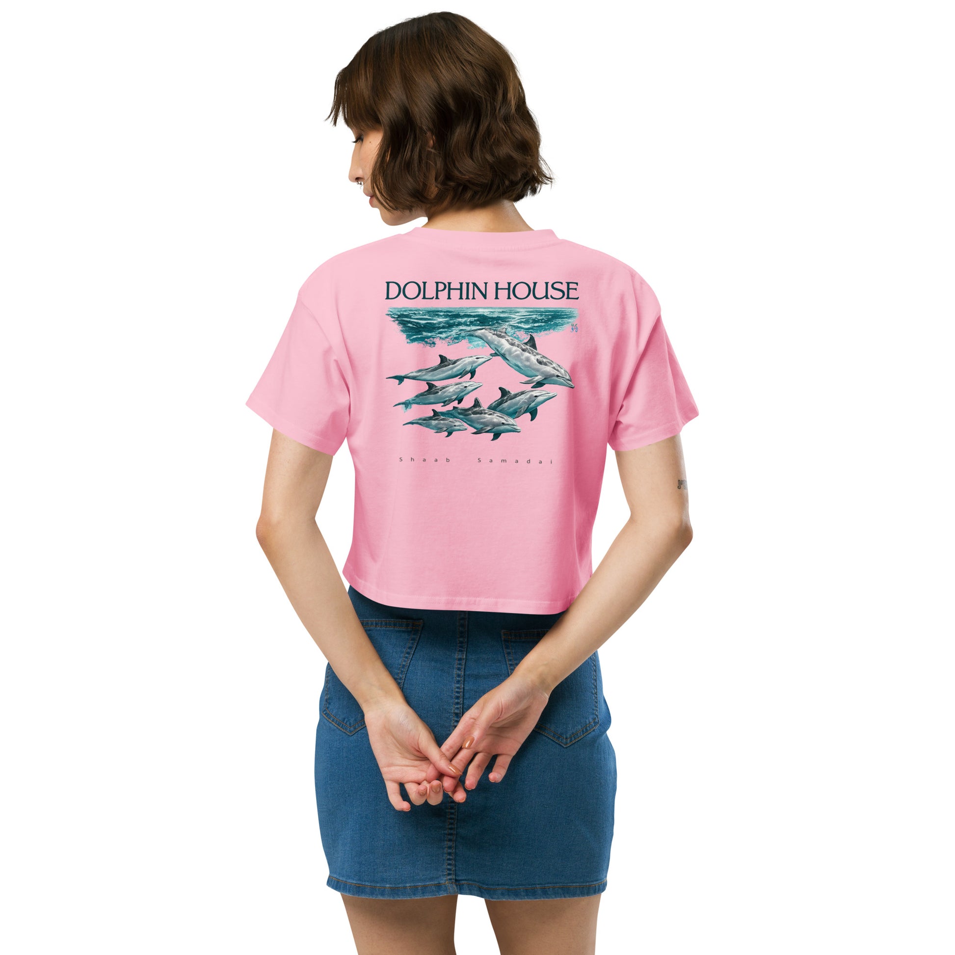 Crop top MacJos Dolphin House