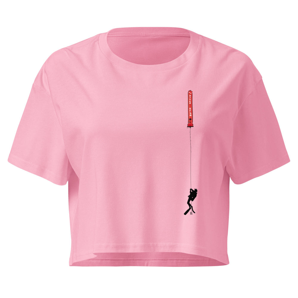 Crop Top plongeuse Parachute de plongée MacJos Diver Below