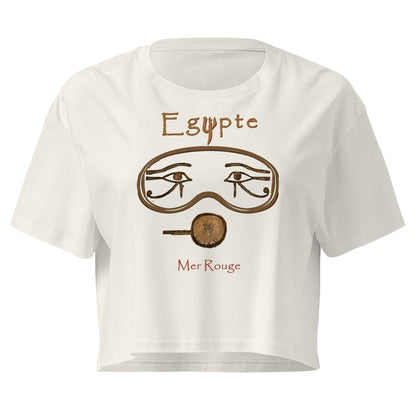 Crop Top MacJos plongée egypte antique – Masque egyptien Mer Rouge