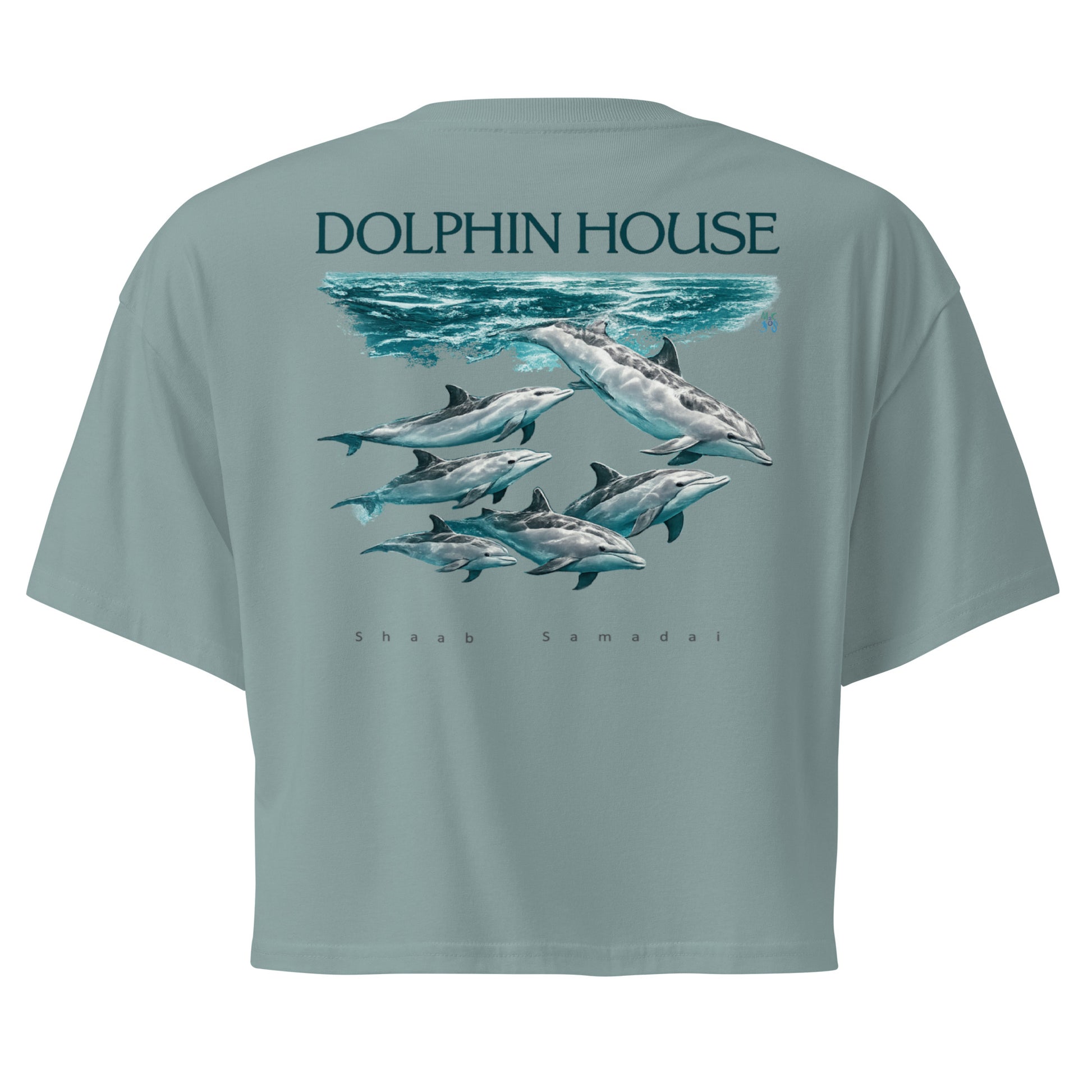 Crop top MacJos Dolphin House