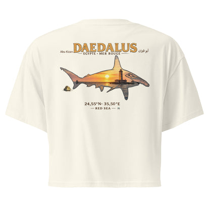 Crop top MacJos Daedalus-les requins marteau d’Egypte