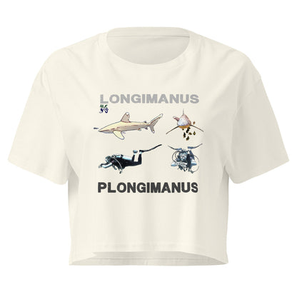 Crop top MacJos plongée Requin LONGIMANUS  PLONGIMANUS