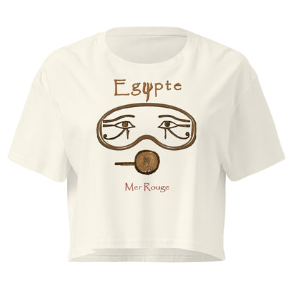 Crop Top MacJos plongée egypte antique – Masque egyptien Mer Rouge