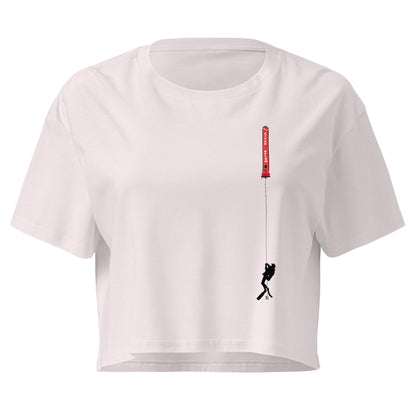 Crop Top plongeuse Parachute de plongée MacJos Diver Below