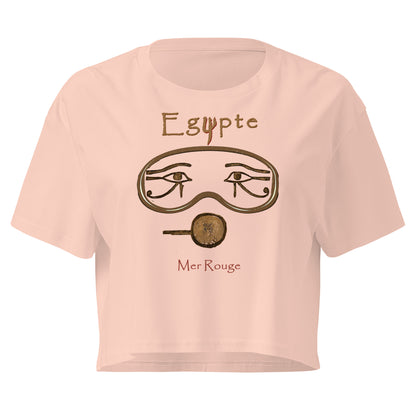 Crop Top MacJos plongée egypte antique – Masque egyptien Mer Rouge