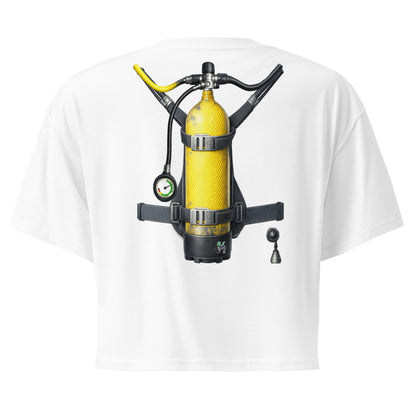 Crop top plongee trompe-l’oeil bouteille dans le dos | MacJos