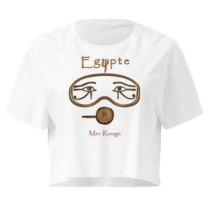 Crop Top MacJos plongée egypte antique – Masque egyptien Mer Rouge