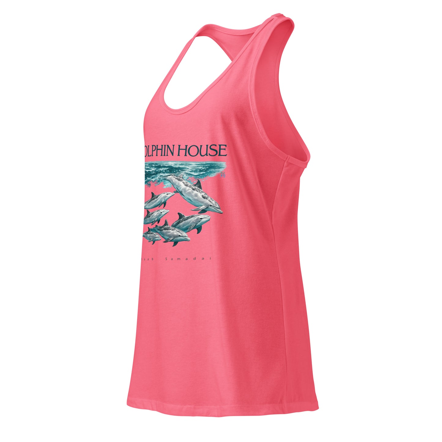 Débardeur femme MacJos dauphins Mer Rouge