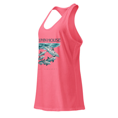 Débardeur femme MacJos dauphins Mer Rouge