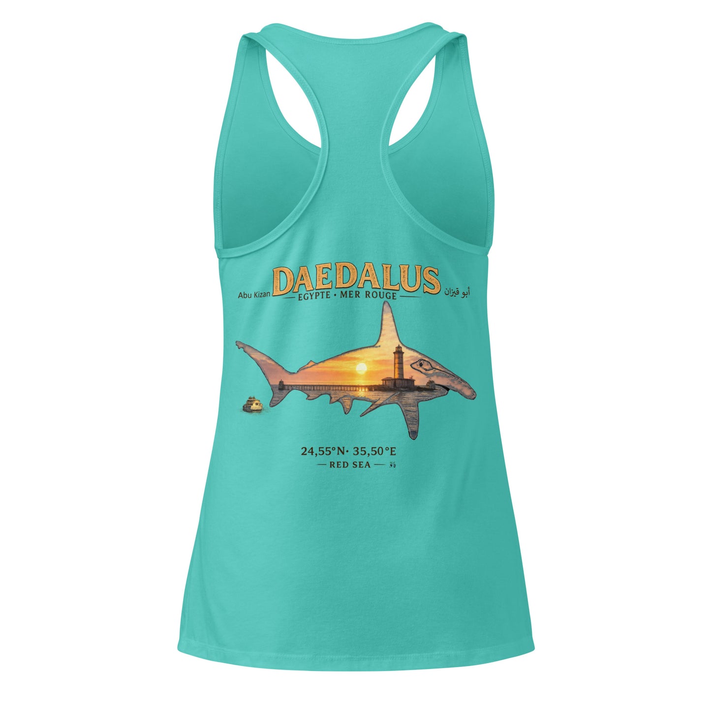 Débardeur plongeuse MacJos Daedalus-les requins marteau d’Egypte