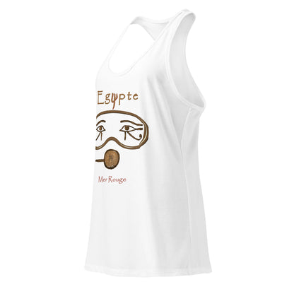 Debardeur gris MacJos plongée egypte antique – Masque egyptien Mer Rouge