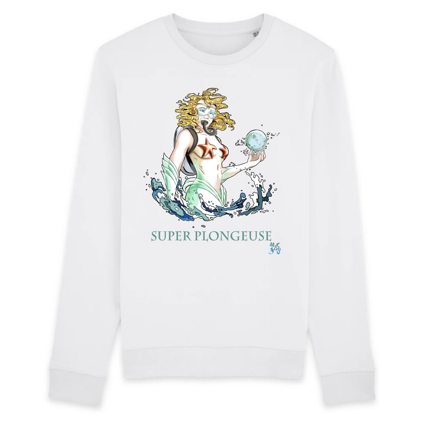 sweat femme plongée sous marine