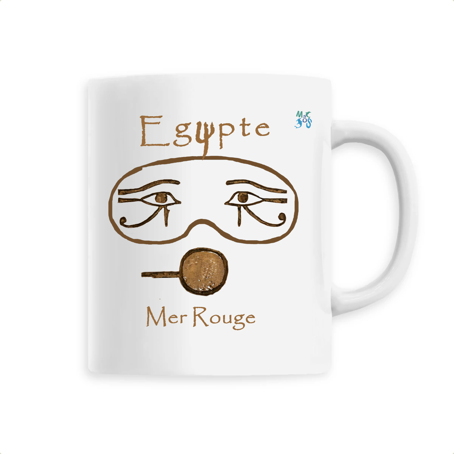 Mug plongée MacJos egypte