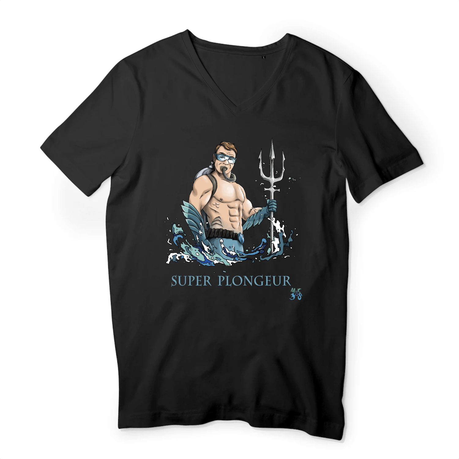 t-shirt plongée homme