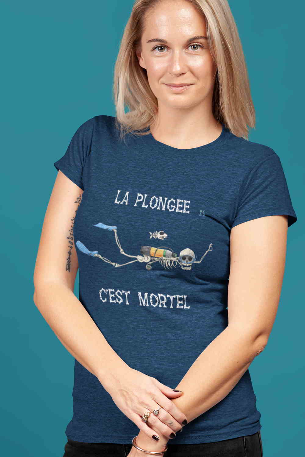 T-shirt plongée femme MacJos