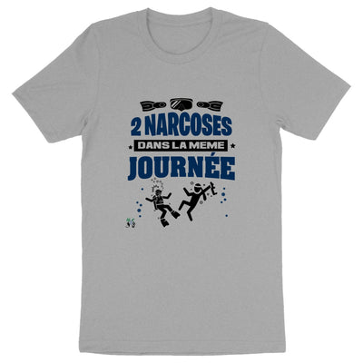 T-shirt plongeur bio : 2 narcoses