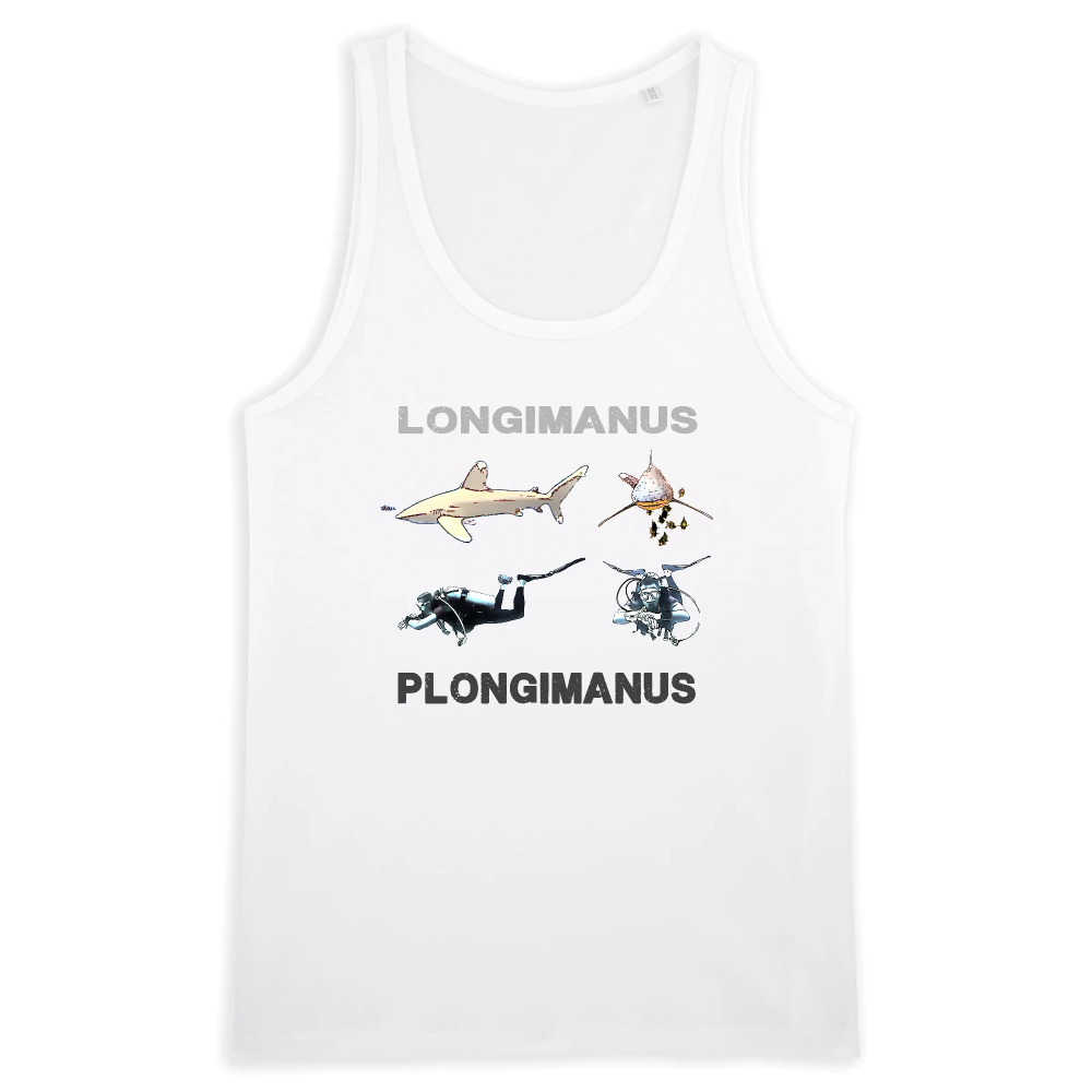Débardeur plongée bio Homme : Plongimanus - MacJos