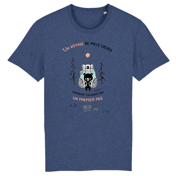 T-shirt citation inspirante : voyage - MacJos