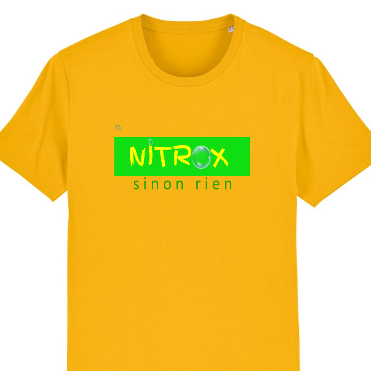 T-shirt plongée bio : Nitrox sinon rien - MacJos